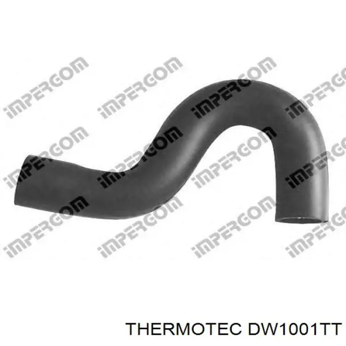 DW1001TT Thermotec шланг/патрубок радіатора охолодження, верхній
