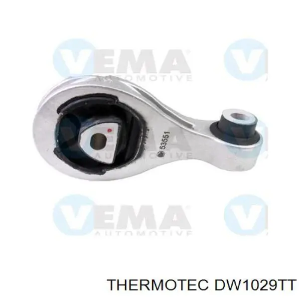 Купити DW1029TT Thermotec Шланг/патрубок радіатора охолодження, нижній