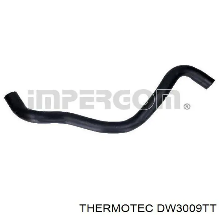 DW3009TT Thermotec Шланг/патрубок радіатора охолодження, нижній
