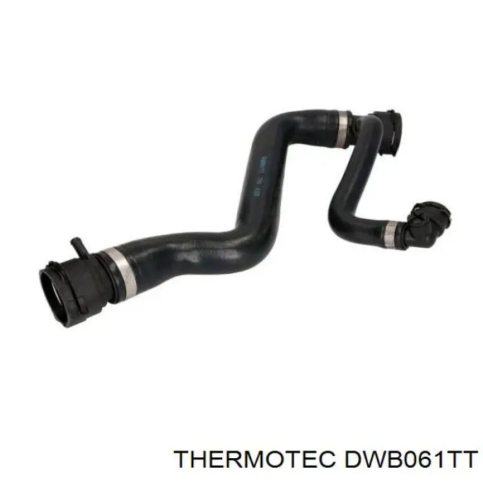 DWB061TT Thermotec шланг/патрубок радіатора охолодження, верхній