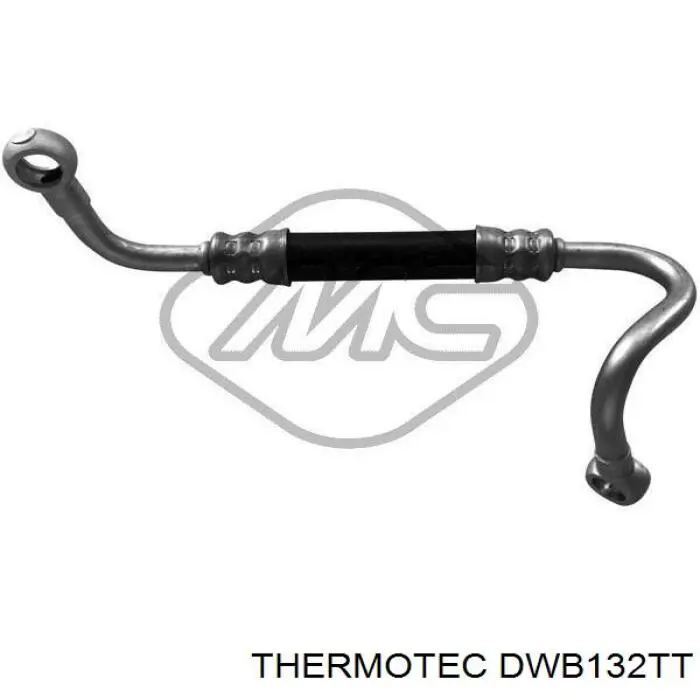 Шланг/патрубок радіатора охолодження, верхній DWB132TT Thermotec