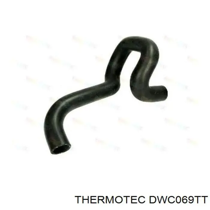 DWC069TT Thermotec шланг радіатора опалювача/пічки, обратка
