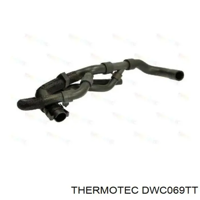 Купити DWC069TT Thermotec Шланг радіатора опалювача/пічки, обратка