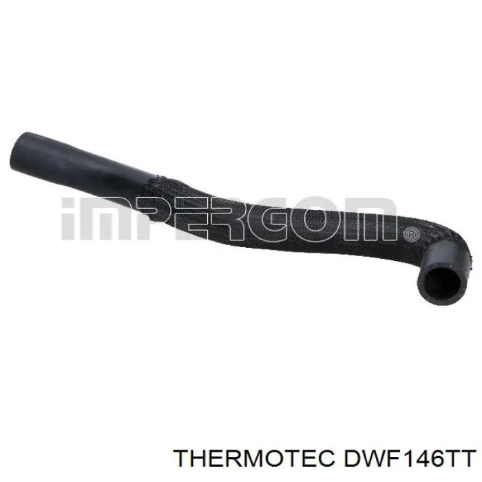 Шланг/патрубок радіатора охолодження, верхній Thermotec DWF146TT ціна, від 9.88 USD