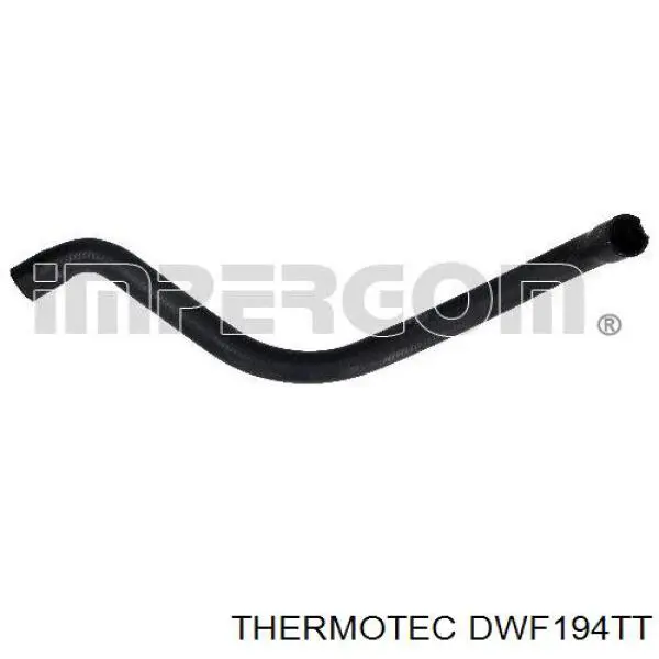 DWF194TT Thermotec шланг/патрубок радіатора охолодження, нижній