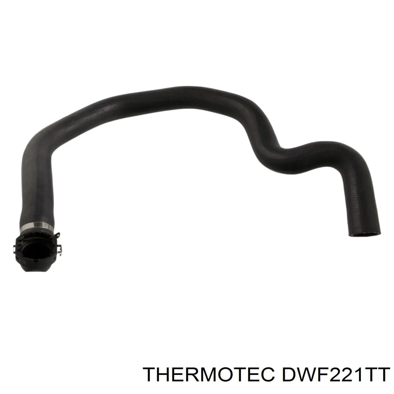 DWF221TT Thermotec шланг/патрубок радіатора охолодження, нижній