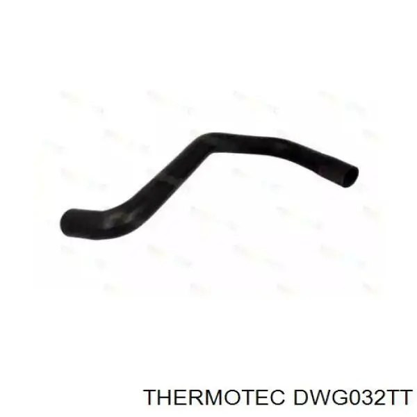 Шланг/патрубок радіатора охолодження, нижній DWG032TT Thermotec