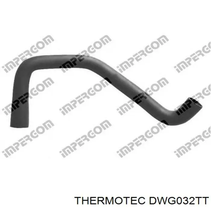 Шланг/патрубок радіатора охолодження, нижній Thermotec DWG032TT ціна, від 12.00 USD