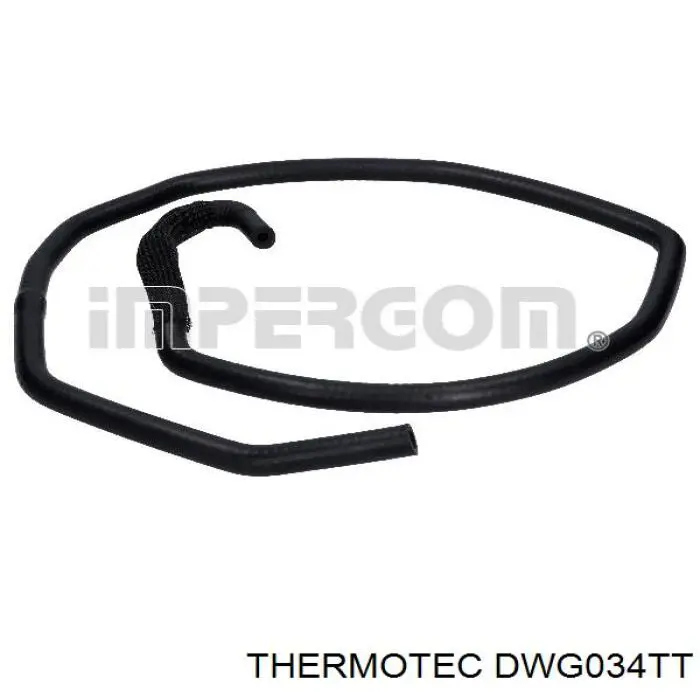 Шланг розширювального бачка, верхній Thermotec DWG034TT ціна, від 9.17 USD