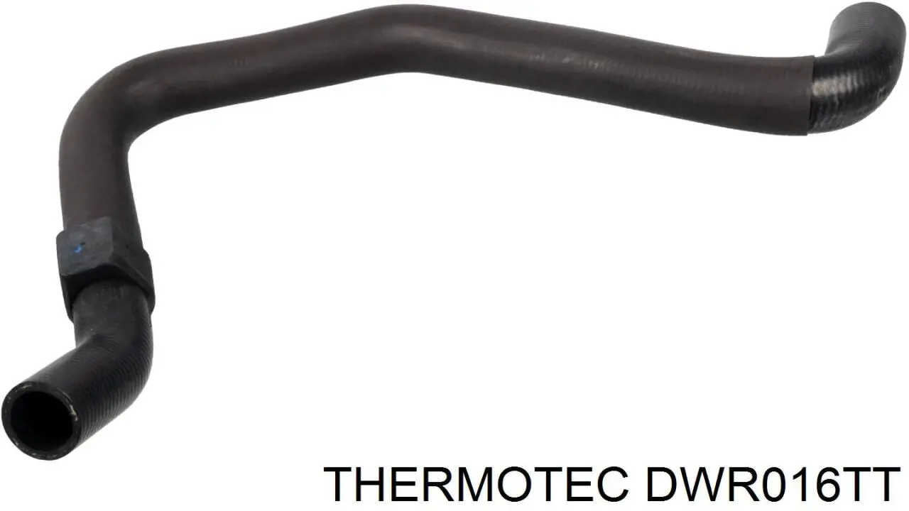 DWR016TT Thermotec шланг/патрубок радіатора охолодження, нижній