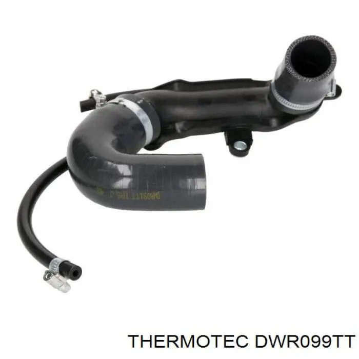 DWR099TT Thermotec шланг/патрубок радіатора охолодження, нижній