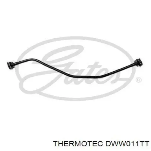 DWW011TT Thermotec Шланг/патрубок радіатора охолодження, нижній
