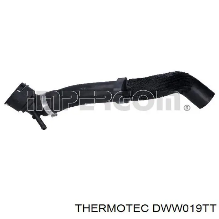 DWW019TT Thermotec шланг/патрубок радіатора охолодження, верхній