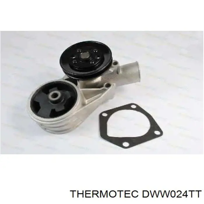 DWW024TT Thermotec шланг/патрубок радіатора охолодження, верхній