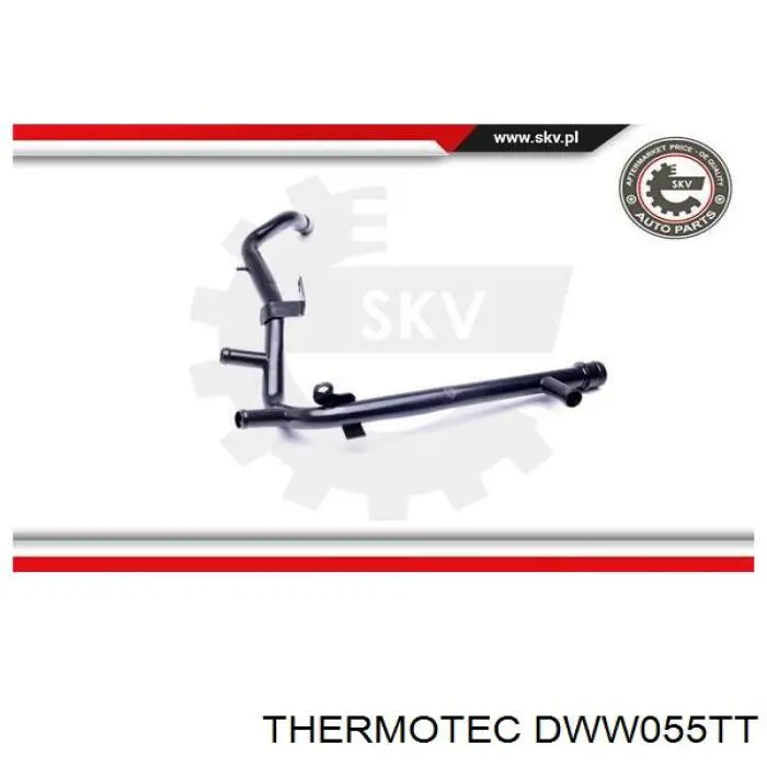 Купити DWW055TT Thermotec Трубопроводи і шланги системи охолодження