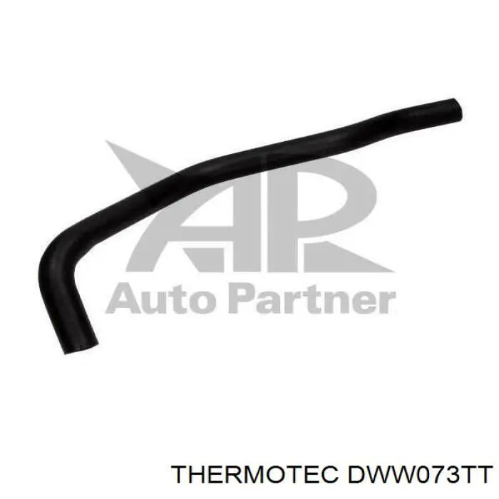 DWW073TT Thermotec Шланг радіатора опалювача/грубки, подача