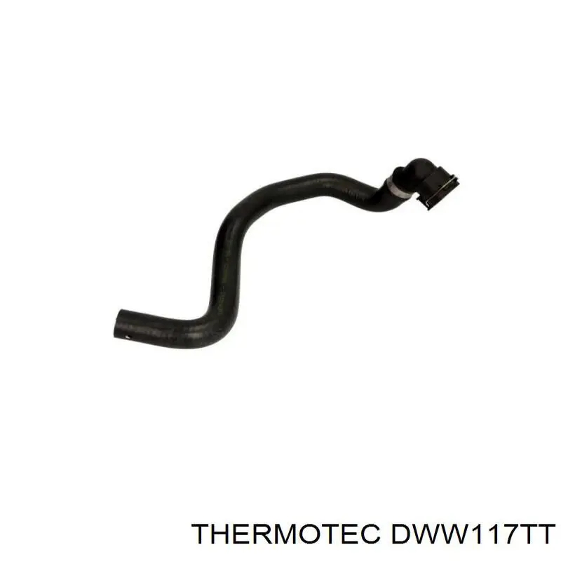 DWW117TT Thermotec шланг/патрубок радіатора охолодження, верхній