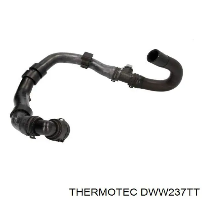 DWW237TT Thermotec Шланг/патрубок радіатора охолодження, нижній
