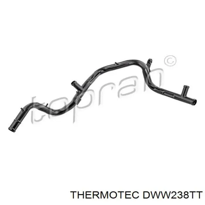 Шланг/патрубок системи охолодження DWW238TT Thermotec