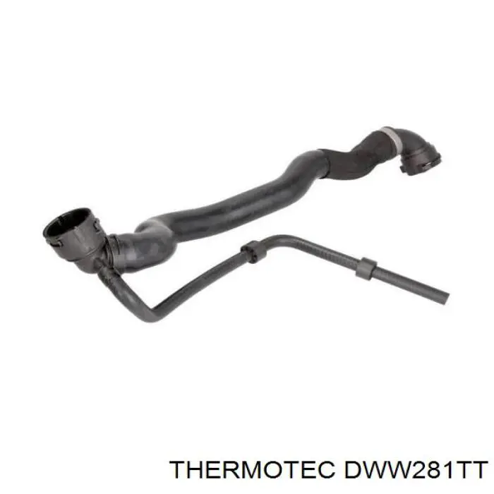 Шланг/патрубок радіатора охолодження, верхній Thermotec DWW281TT ціна, від 17.63 USD
