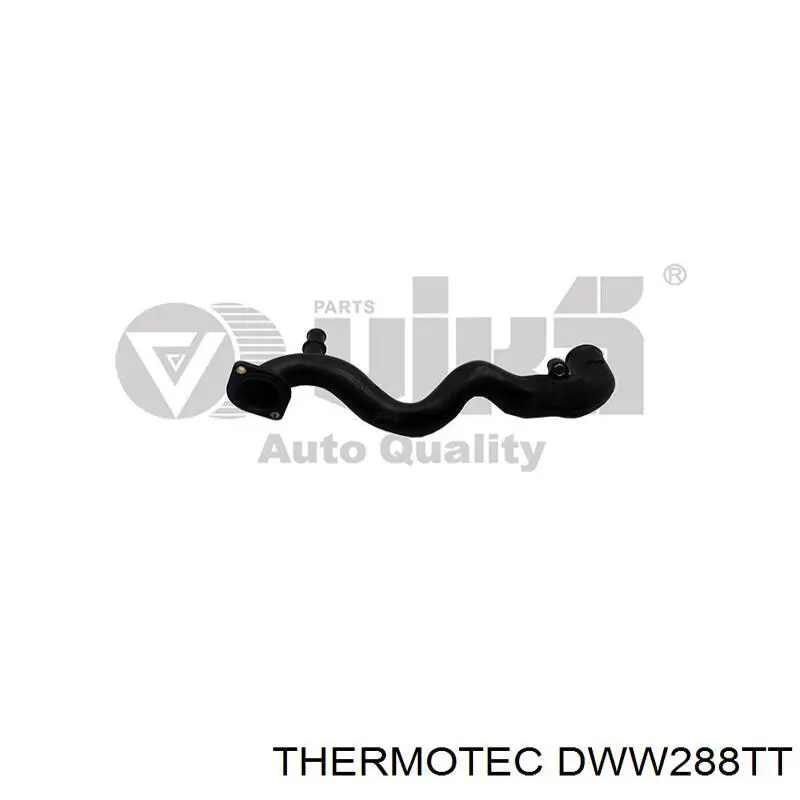 Шланг/патрубок радіатора охолодження, верхній Thermotec DWW288TT ціна, від 17.86 USD