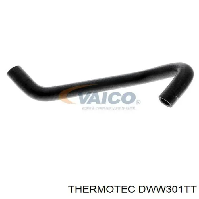 Шланг/патрубок радіатора охолодження, нижній Thermotec DWW301TT ціна, від 6.73 USD