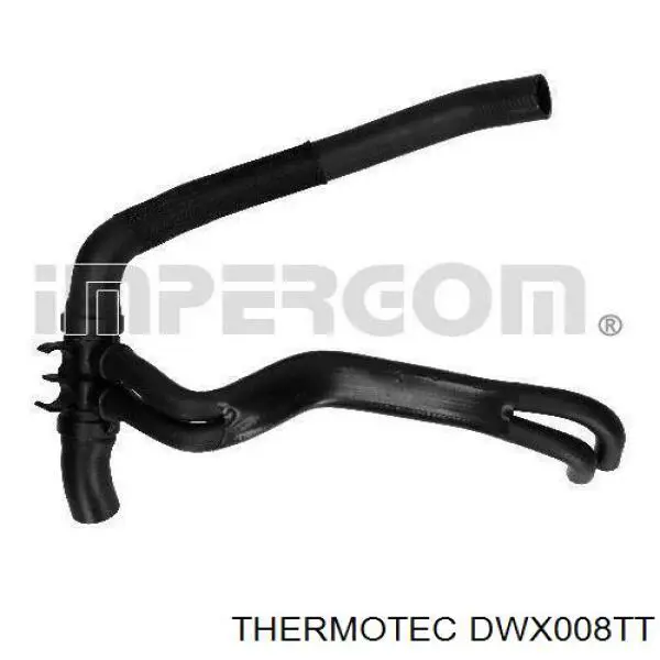 Купити DWX008TT Thermotec Шланг/патрубок радіатора охолодження, верхній