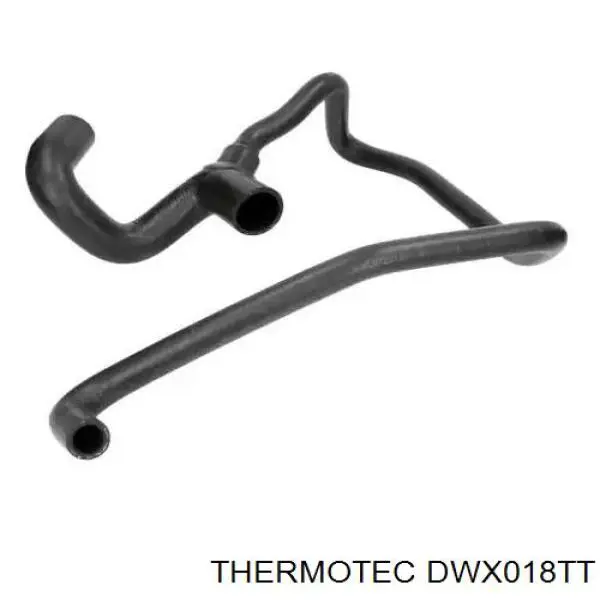 DWX018TT Thermotec шланг/патрубок радіатора охолодження, нижній