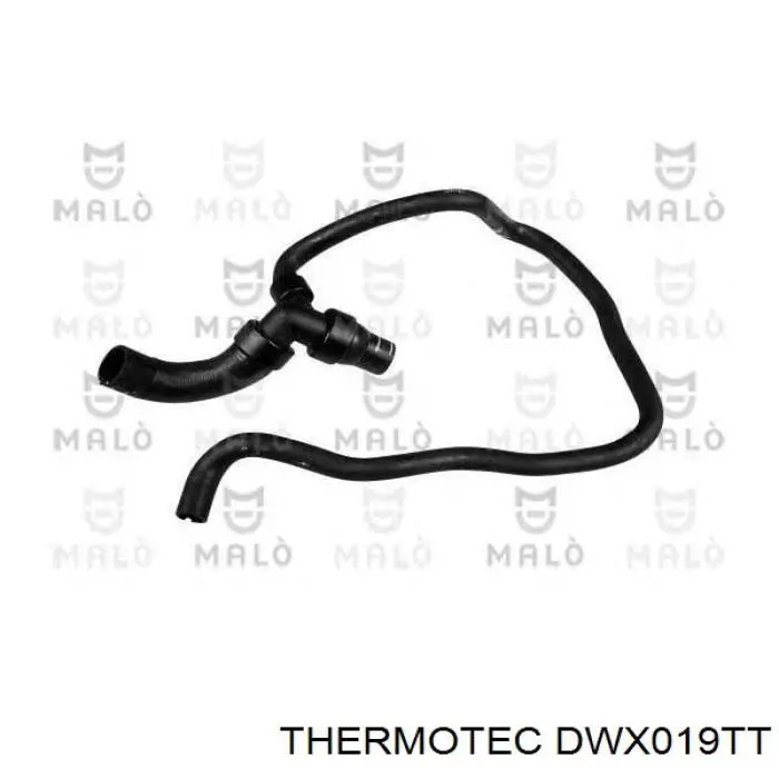 Шланг/патрубок радіатора охолодження, нижній Thermotec DWX019TT ціна, від 27.14 USD