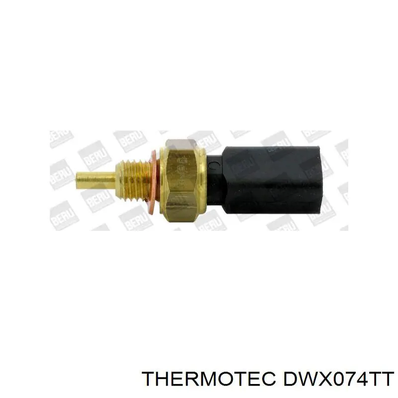 Купити DWX074TT Thermotec Шланг/патрубок радіатора охолодження, нижній