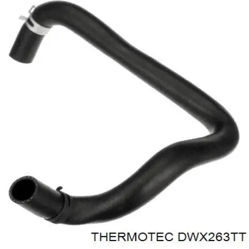 Шланг/патрубок радіатора охолодження, нижній Thermotec DWX263TT ціна, від 7.30 USD