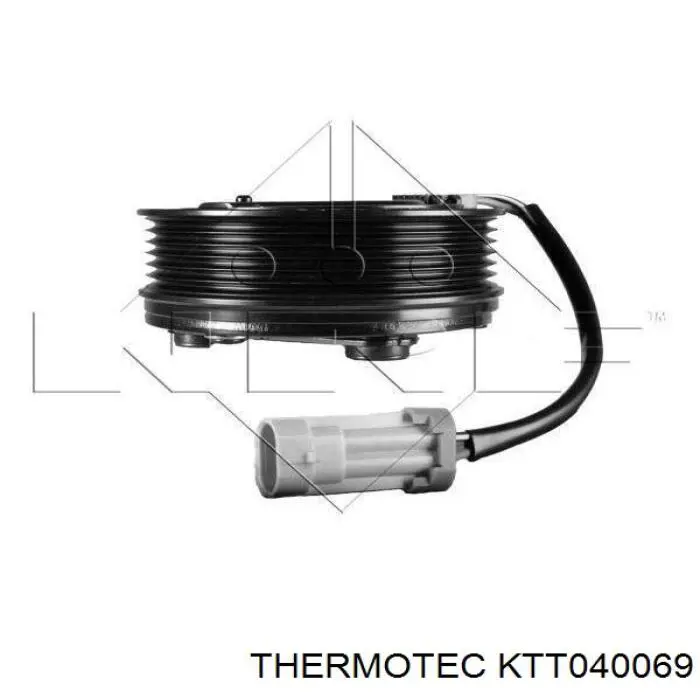 KTT040069 Thermotec Шків компресора кондиціонера