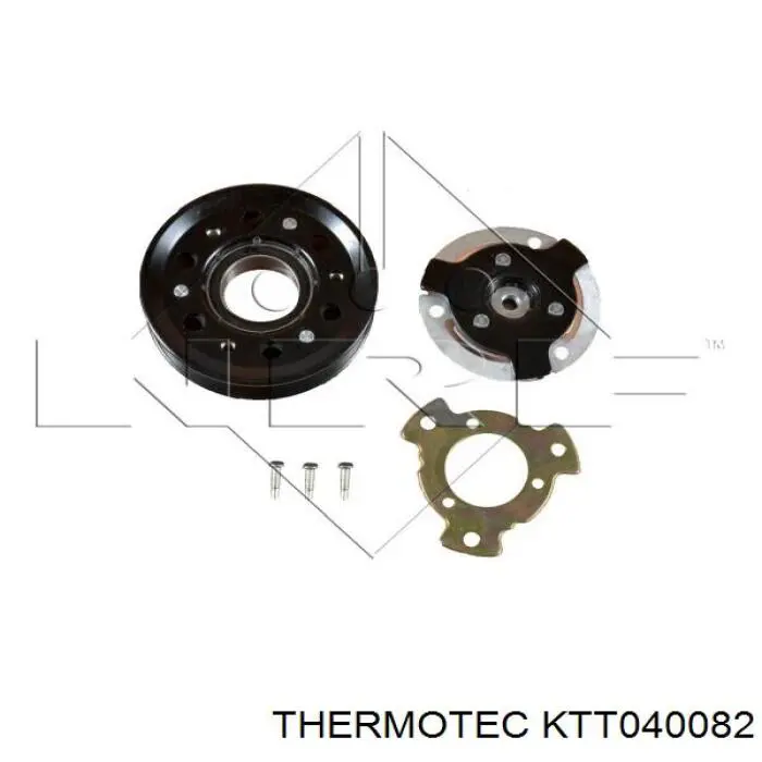 Шків компресора кондиціонера THERMOTEC KTT040082