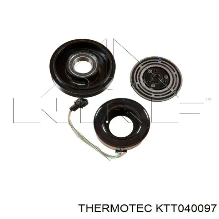 Купити KTT040097 Thermotec Шків компресора кондиціонера