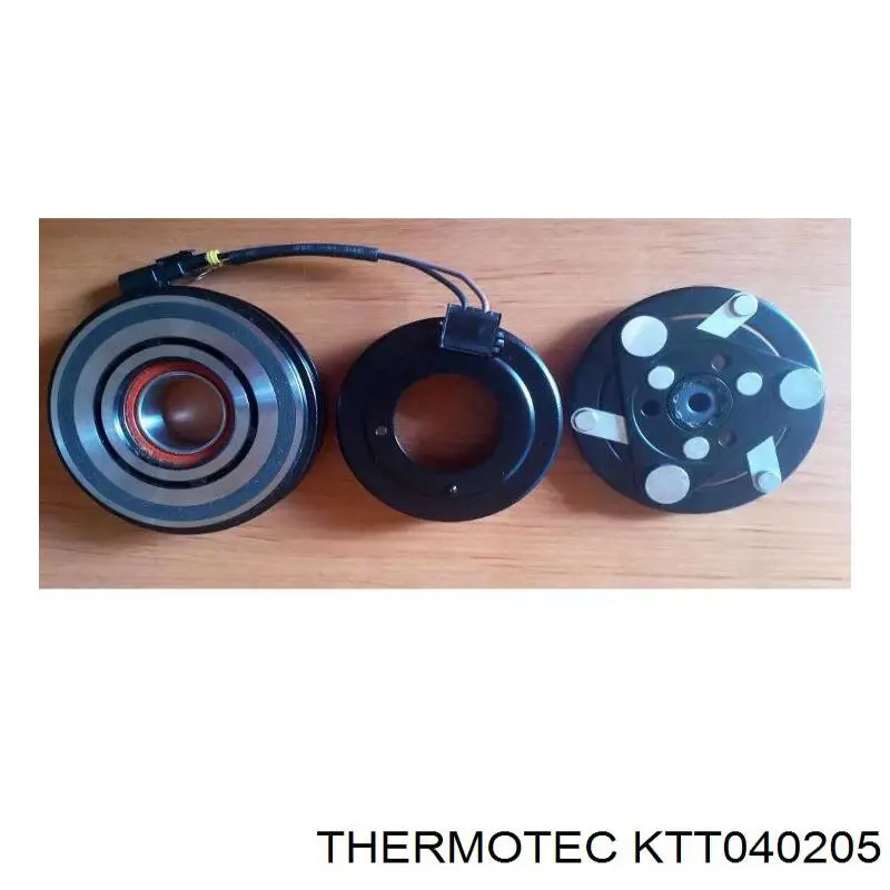 KTT040205 Thermotec Шків компресора кондиціонера