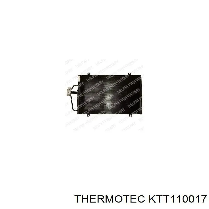 Радіатор кондиціонера KTT110017 Thermotec