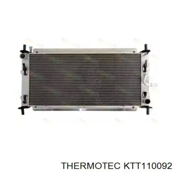 KTT110092 Thermotec радіатор охолодження двигуна