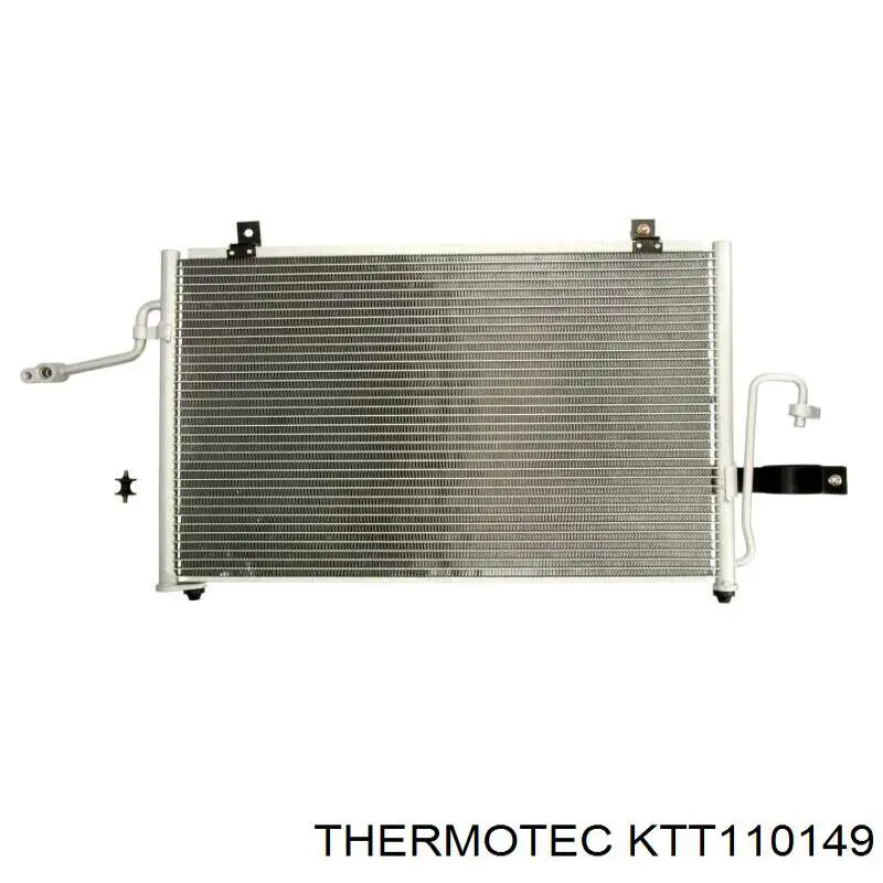 Конденсатор кондиціонера Thermotec KTT110149 ціна, від 69.01 USD