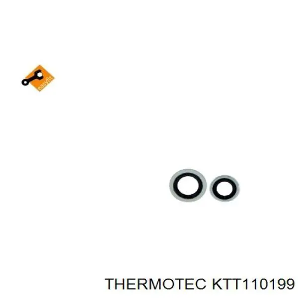Радіатор кондиціонера KTT110199 Thermotec