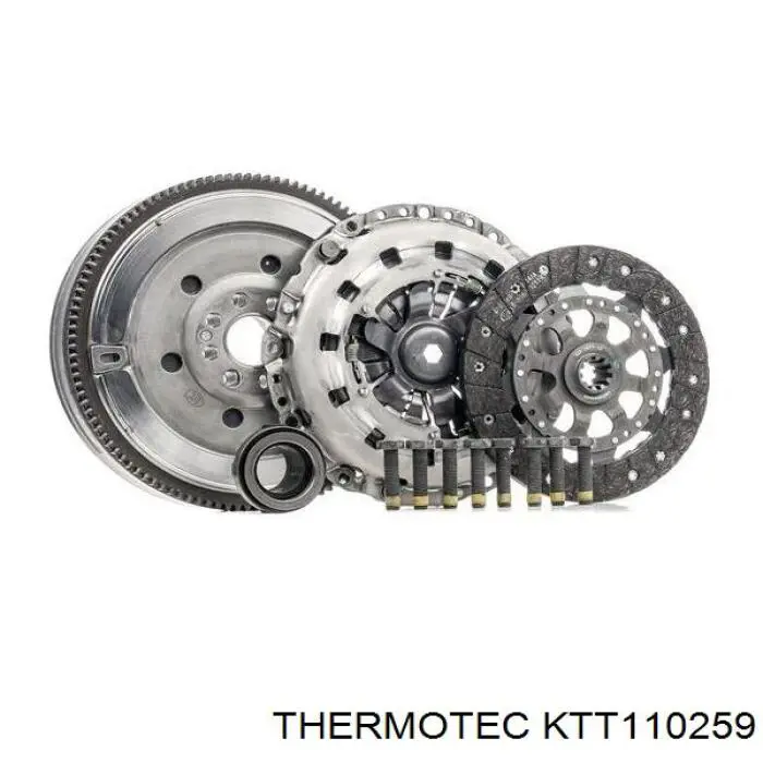Купити KTT110259 Thermotec Радіатор системи охолодження кондиціонера