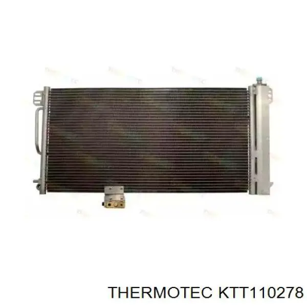 Радіатор охолодження кондиціонера Thermotec KTT110278