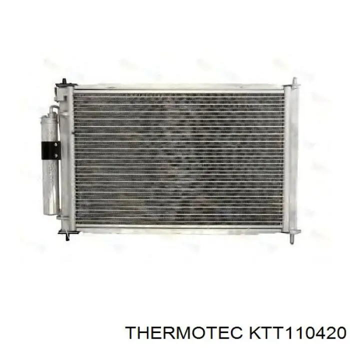 KTT110420 Thermotec радіатор охолодження двигуна