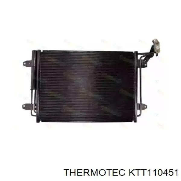 Конденсатор кондиціонера Thermotec KTT110451 ціна, від 85.33 USD