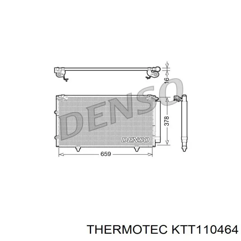 KTT110464 Thermotec Конденсатор