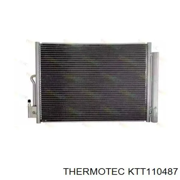 Радіатор кондиціонера 614557 Hart
