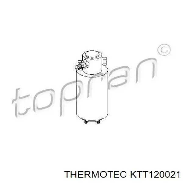 KTT120021 Thermotec ресивер-осушувач кондиціонера