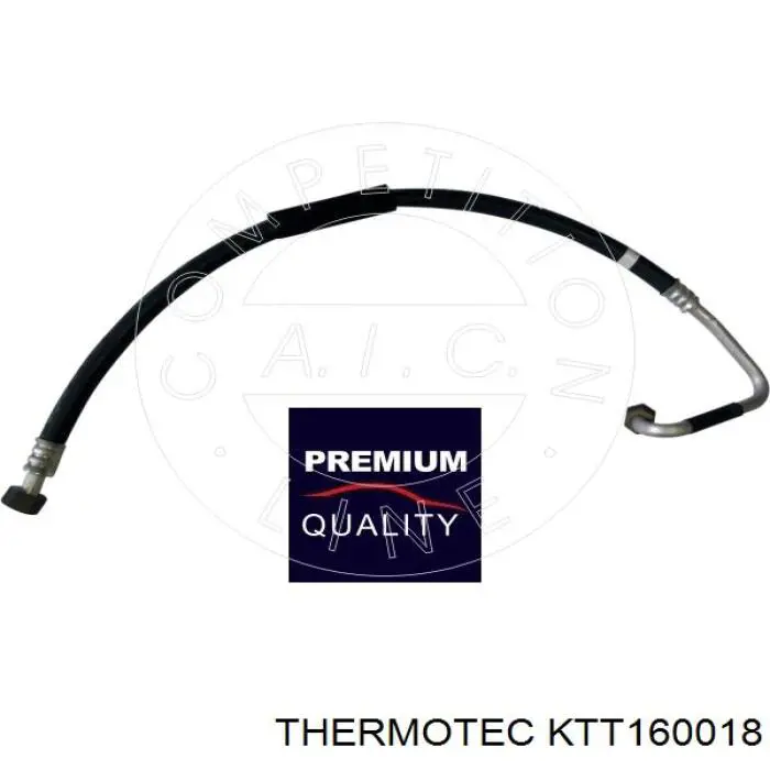 KTT160018 Thermotec шланг кондиціонера, від компресора до радіатора