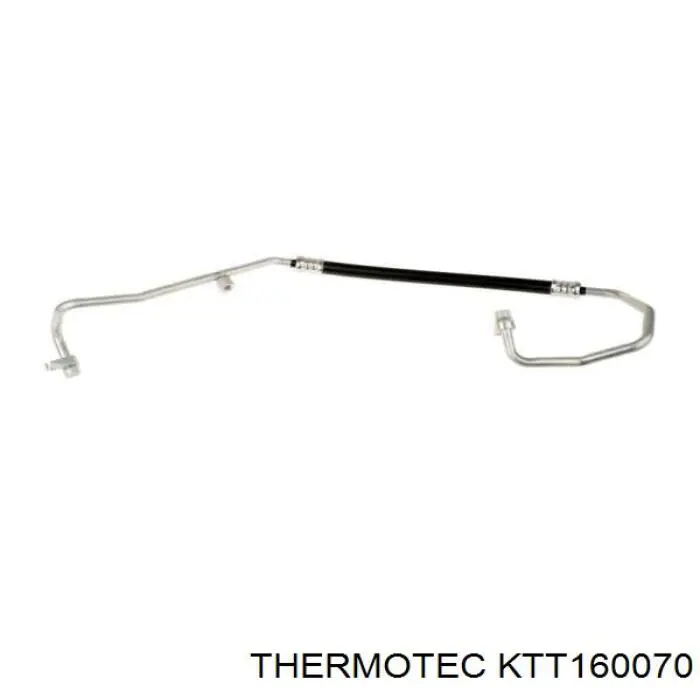 Шланг кондиціонера, від компресора до радіатора Thermotec KTT160070 ціна, від 62.38 USD