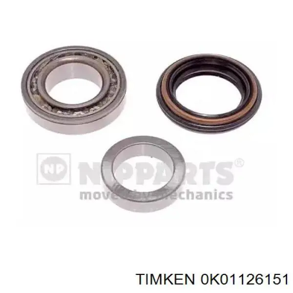 Підшипник маточини задньої Timken 0K01126151 ціна, від 40.86 USD