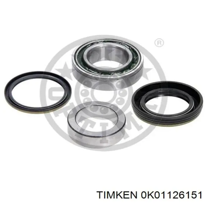 0K01126151 Timken Підшипник ступиці задньої